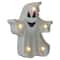 7" Lighted White Ghost Halloween Marquee Decoration